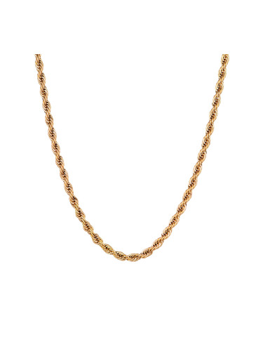 Синджирче ICED STUFF Rope Златист