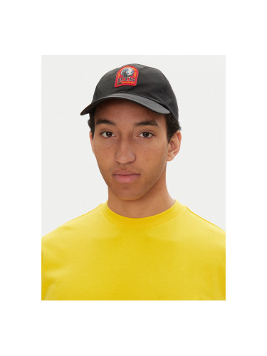 Шапка с козирка Parajumpers Bravo 25SMPABCHA13 Черен