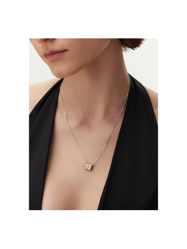 Колие Guess JUBN05 170JW Сребрист