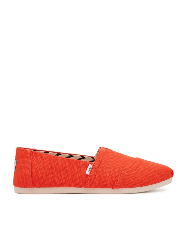 Обувки Toms Alpargata Classic 10021933 Червен
