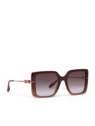 Слънчеви очила Trussardi TSW9057 Кафяв