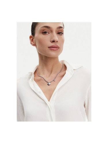 Колие Guess JUBN05 216JW Сребрист