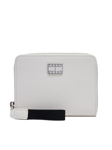 Портфейл Tommy Jeans Tjw American Cool Med Za AW0AW17298 Бял