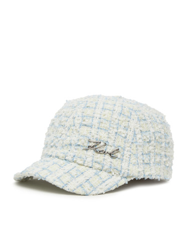 Шапка с козирка KARL LAGERFELD A2W33013 Светлосиньо