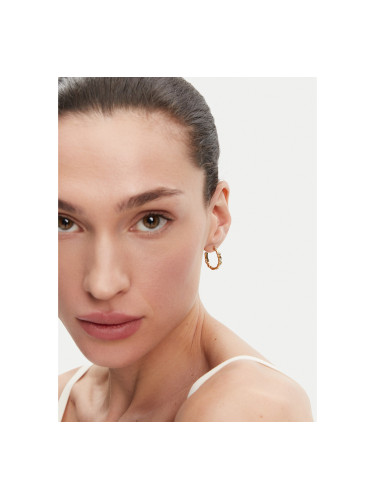 Обици Guess JUBE05 184JW Златист