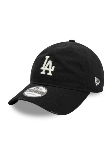 Шапка с козирка New Era LA Dodgers Distressed 9TWENTY 60595229 Черен
