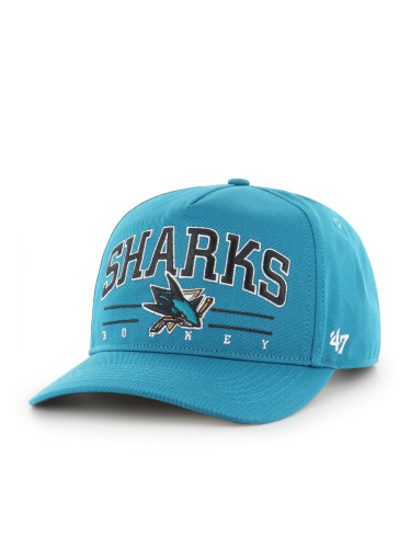 Шапка с козирка 47 Brand San José Sharks Roscoe Hitch H-RSCOE22GWP Син