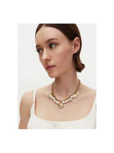 Колие Guess JUBN05 122JW Златист