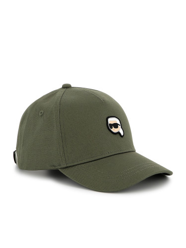 Шапка с козирка KARL LAGERFELD Z30398 Каки