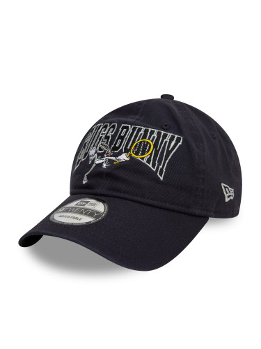 Шапка с козирка New Era Bugs Bunny Warner Brothers Washed 9TWENTY 60595280 Тъмносин
