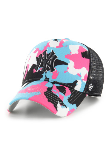 Шапка с козирка 47 Brand MLB Detroit Tigers Digital Star ’47 OFFSIDE DT B-DGTSO17PTP Цветен