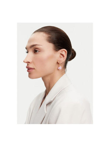 Обици Guess JUBE05151JW Розов