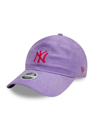 Шапка с козирка New Era New York Yankees Cord 9Twenty 60595365 Виолетов