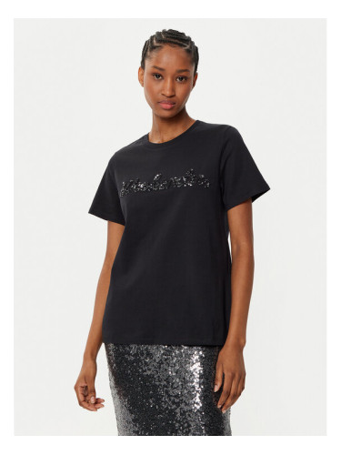 Weekend Max Mara Тишърт Vello 2515971051 Черен Regular Fit