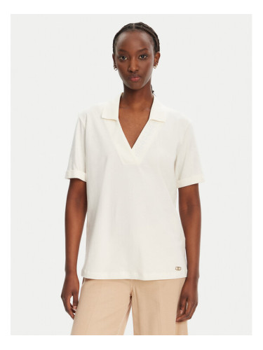 Liu Jo Sport Тишърт TA5187 J6308 Бял Relaxed Fit