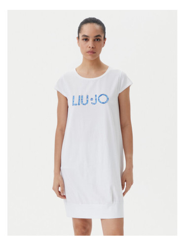 Liu Jo Beachwear Ежедневна рокля VA5194 JS003 Бял Regular Fit
