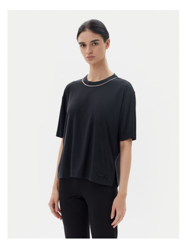 EA7 Emporio Armani Тишърт 7W000340 AF12956 UC001 Черен Oversize