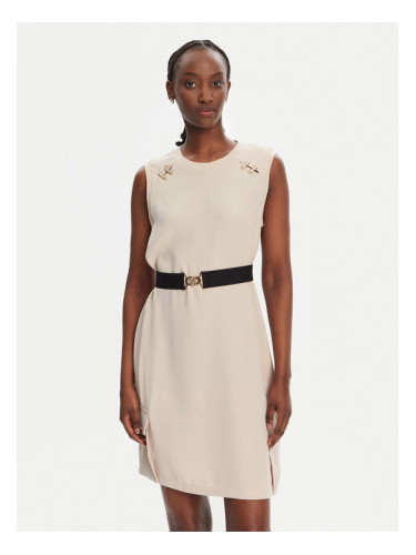 Liu Jo Sport Ежедневна рокля TA5139 TS923 Бежов Regular Fit