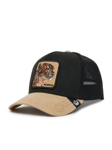 Goorin Bros Шапка с козирка The Suede Cheetah 101-1848-BLK Черен