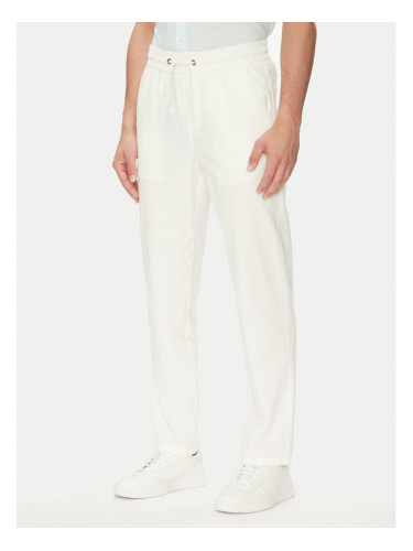 Blend Текстилни панталони 20718408 Бял Regular Fit