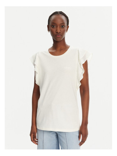 Liu Jo Sport Тишърт TA5178 J5904 Бял Regular Fit
