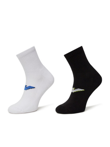 Emporio Armani Къси чорапи EM000540 AF12299 MC001 Черен