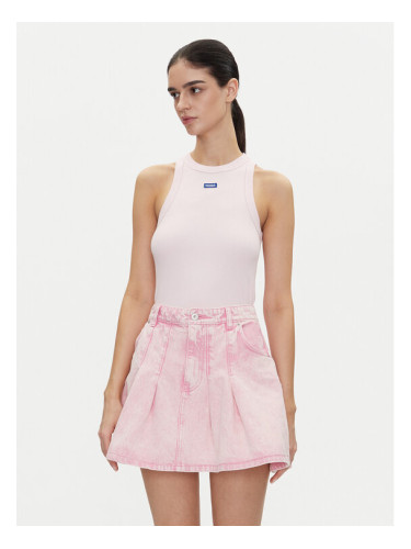 HUGO топ Easy Tank_B 50508857 Розов Slim Fit