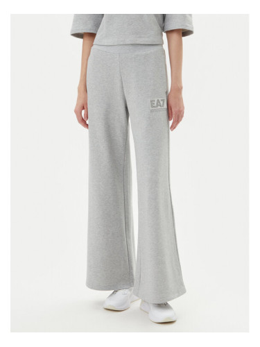 EA7 Emporio Armani Долнище анцуг 7W000179 AF12473 O8002 Сив Wide Leg