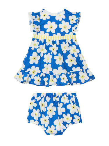 Original Marines Ежедневна рокля DFP1063NF Син Regular Fit