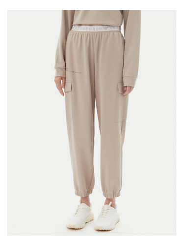 EA7 Emporio Armani Долнище анцуг 7W000282 AF12501 U6155 Бежов Loose Fit