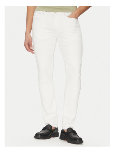 HUGO Дънки 50537696 Бял Extra Slim Fit