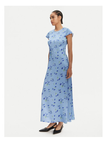 HUGO Официална рокля Kamela 50530483 Син Regular Fit