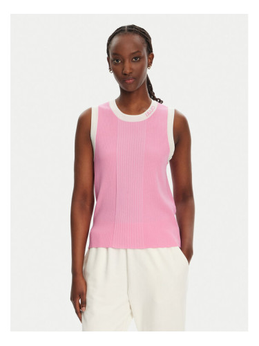 Liu Jo Sport Пуловер TA5092 MS022 Розов Regular Fit