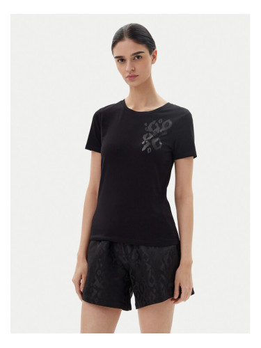 EA7 Emporio Armani Тишърт 7W000133 AF10373 UC001 Черен Regular Fit