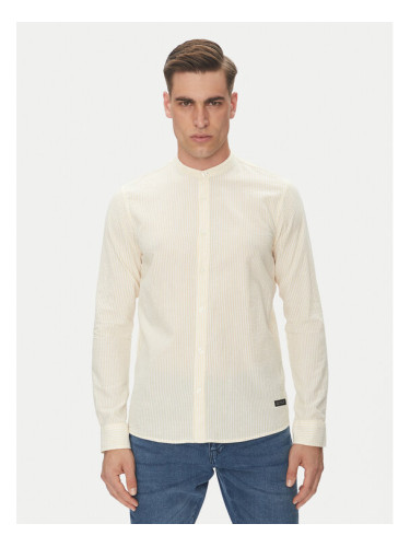 INDICODE Риза Cari 20-351 Жълт Regular Fit