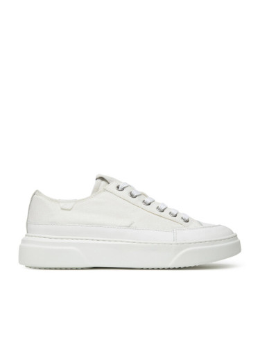 Inuikii Кецове Canvas Lex Low 50102-091 Бял