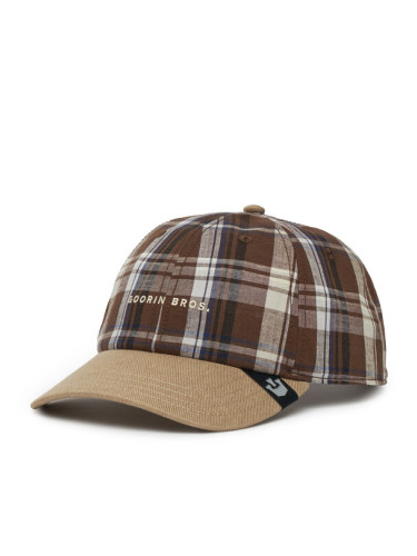 Goorin Bros Шапка с козирка Ask Your Mother 101-2108-MLT Кафяв
