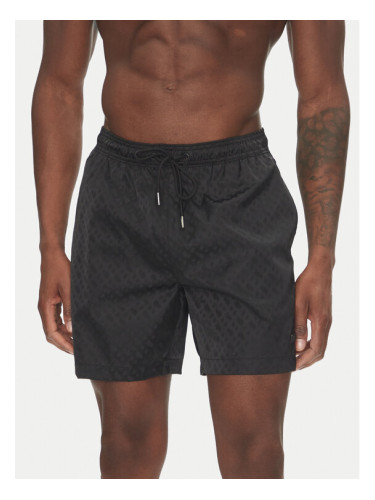 BOSS Плувни шорти Jacques 50539313 Черен Regular Fit