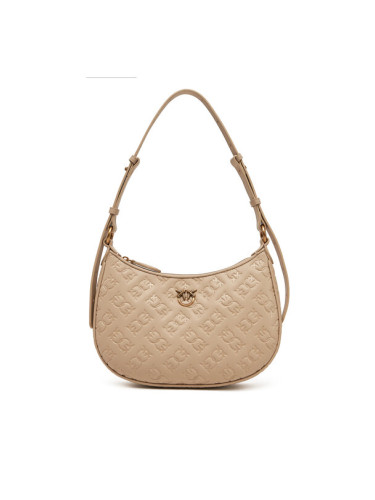 PINKO Дамска чанта Half Moon Mini Fl PE 25 PLTT 102790 A1YB Бежов