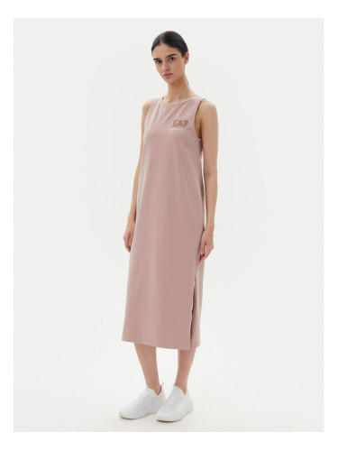 EA7 Emporio Armani Ежедневна рокля 7W000180 AF12484 U4079 Розов Regular Fit
