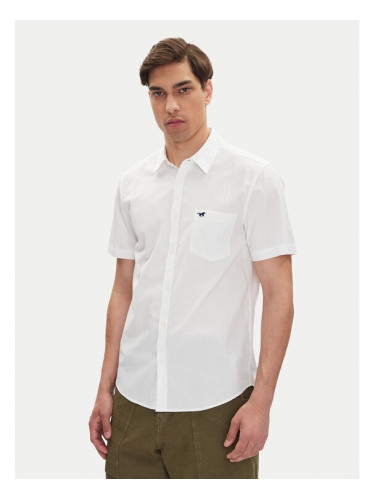 Mustang Риза Gilroy 1016251 Бял Slim Fit