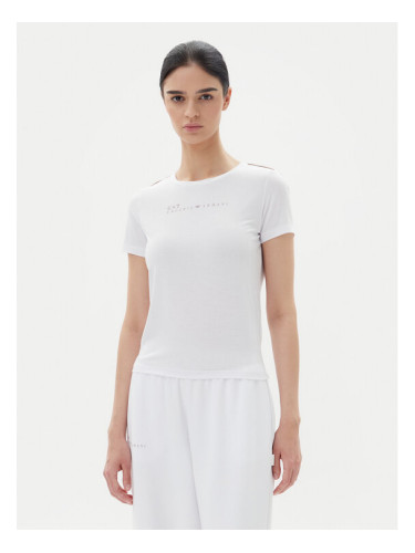 EA7 Emporio Armani Тишърт 7W000274 AF12945 U0002 Бял Slim Fit