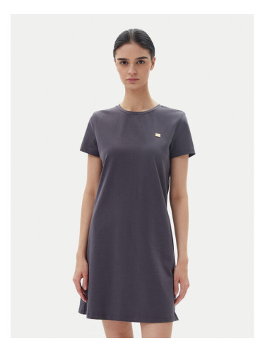 EA7 Emporio Armani Ежедневна рокля 7W000084 AF12484 U8115 Сив Regular Fit