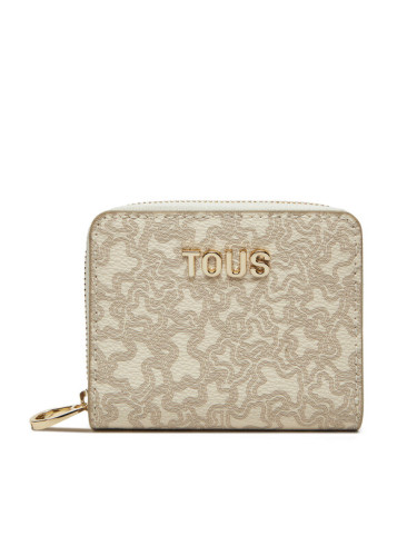 TOUS Портфейл Kaos Mini Lines 2002184101 Бежов