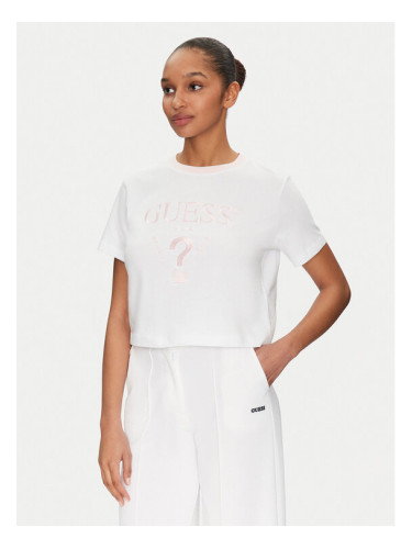 Guess Тишърт V5GI18 I3Z14 Бял Regular Fit