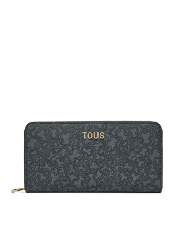 TOUS Портфейл Kaos Mini Lines 2002183447 Сив