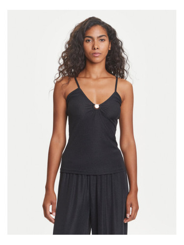 Emporio Armani топ EW001292 AF12206 FC043 Черен Slim Fit