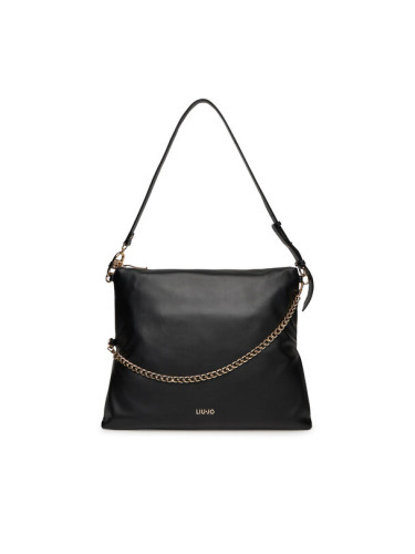 Liu Jo Дамска чанта Ecs M Hobo AA5074 E0014 Черен