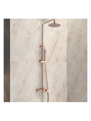 Душ система със смесител розово злато Artemis Rose Gold SO551B-RG