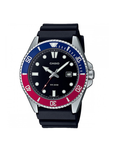 Мъжки часовник Casio MDV-107-1A3VEF Черен (Ø 44 mm)